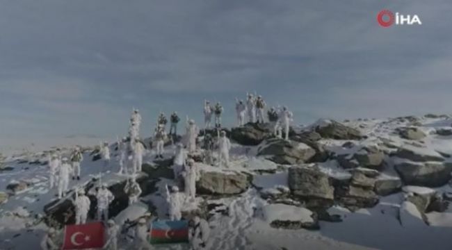 TSK ve Azerbaycan Ordusu'ndan nefes kesen tatbikat
