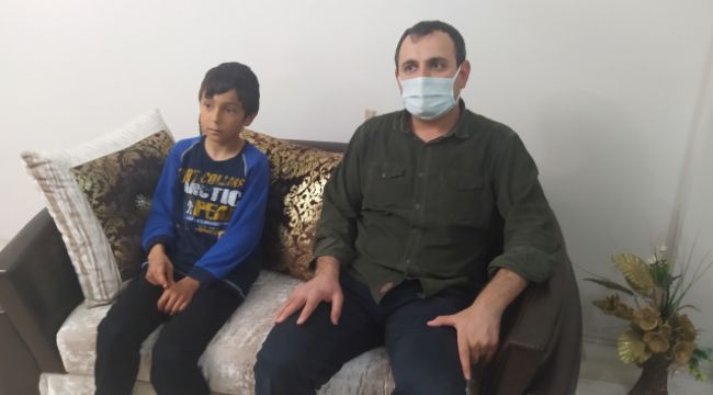 10 yaşındaki çocuğu tırmıkla yaraladı