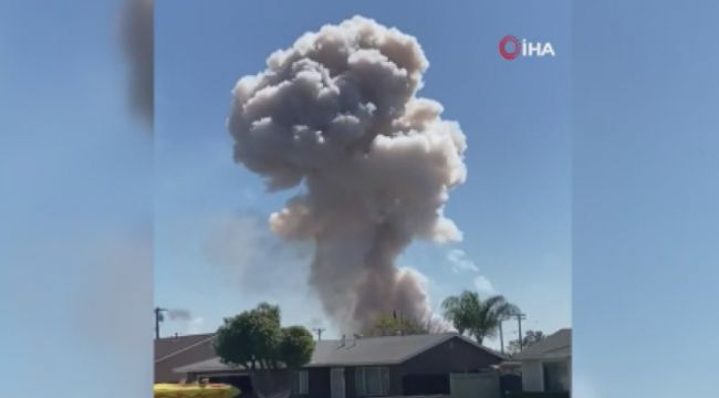 ABD'de havai fişek depolanan evde patlama