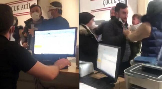 Afyon'da hastanede kavga çıktı