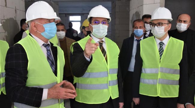 AK PART'Lİ KIRKPINAR SAĞLIK YATIRIMLARINI İNCELEDİ