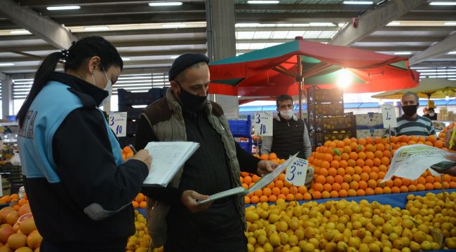 ALİAĞA PAZARLARINDA ARALIKSIZ DENETİM
