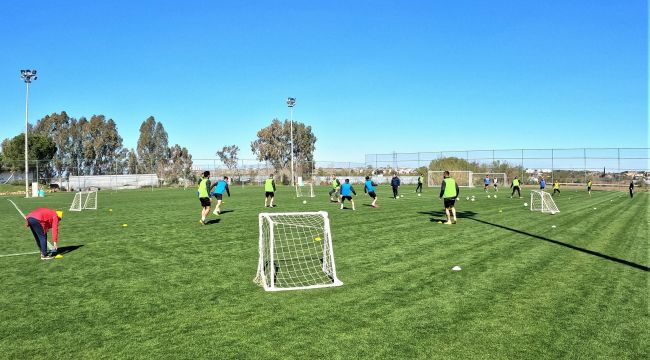 ALİAĞASPOR FK LİG ÖNCESİ ANTALYA'DA KAMPTA