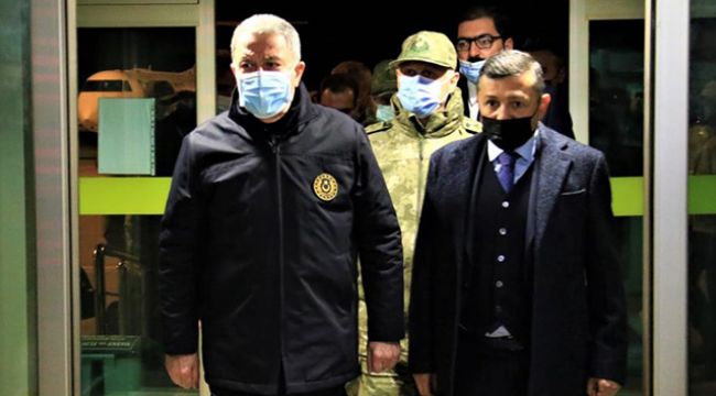 Bakan Akar'dan helikopter kazasına ilişkin açıklama