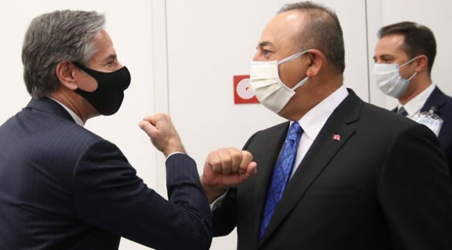 Bakan Çavuşoğlu, Blinken ile görüştü
