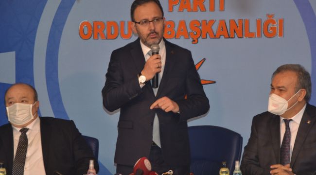Bakan Kasapoğlu: “Gençlerimizden umutluyuz”