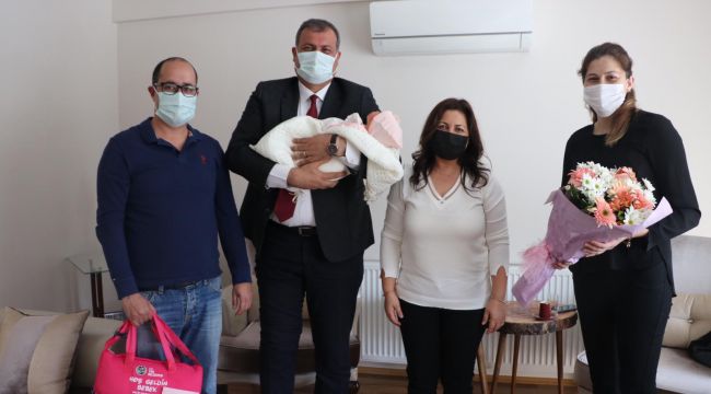BAŞKAN DURAN’DAN HOŞ GELDİN BEBEK PROJESİ ZİYARETİ