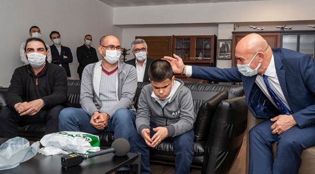 BAŞKAN SOYER, BAGER'İ AĞIRLADI