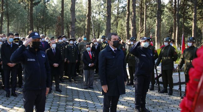 BERGAMA'DA ÇANAKKALE DESTANI TÖRENLE ANILDI