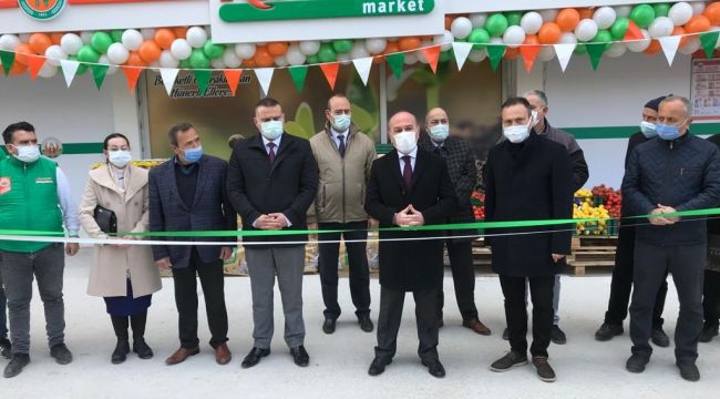 BERGAMA TARIM KREDİ MARKET AÇILDI