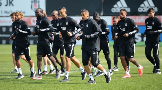 Beşiktaş'ta kupa mesaisi başladı