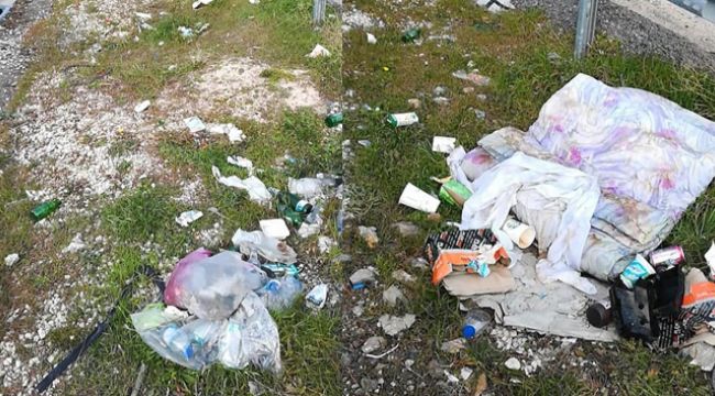 Bursa'da utanılacak görüntü