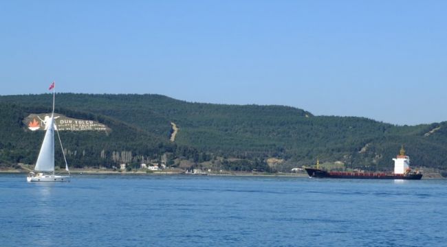 Çanakkale Boğazı transit gemi trafiğine kapatıldı
