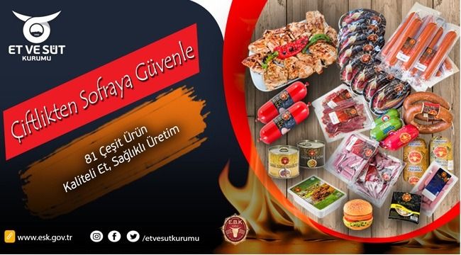 ÇİFTLİKTEN SOFRAYA GÜVENLE"