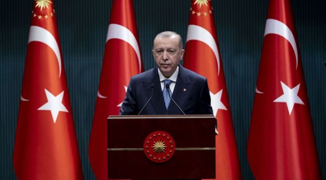 Cumhurbaşkanı Erdoğan'dan kısıtlama açıklaması
