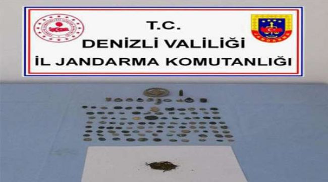 Denizli'de 116 parça tarihi eser ele geçirildi