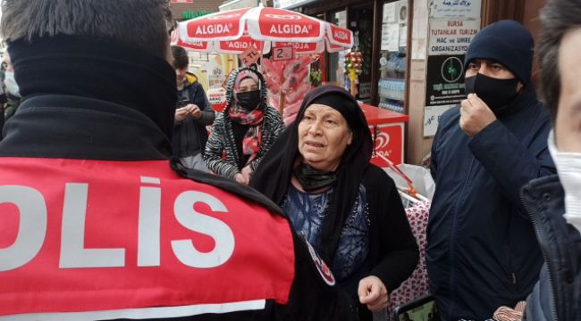 Dilenci kadının tuvalet oyununu zabıta yutmadı