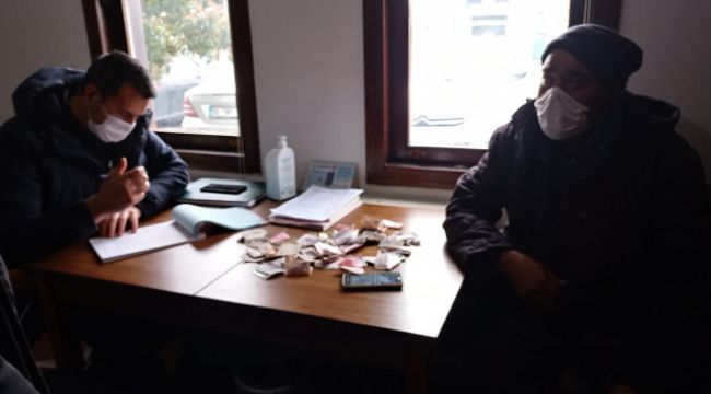 Dilencinin cebinden çıkan para şaşırttı
