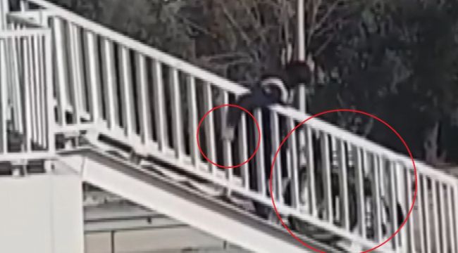 Engelli vatandaşa işkence gibi uygulama kamerada