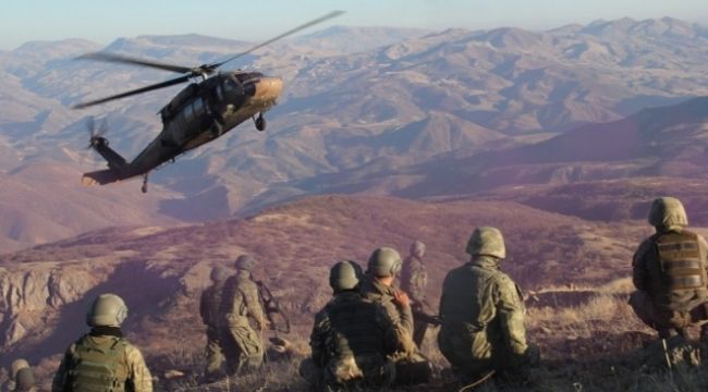 Eylem hazırlığında olan 6 PKK'lı terörist etkisiz hale getirildi
