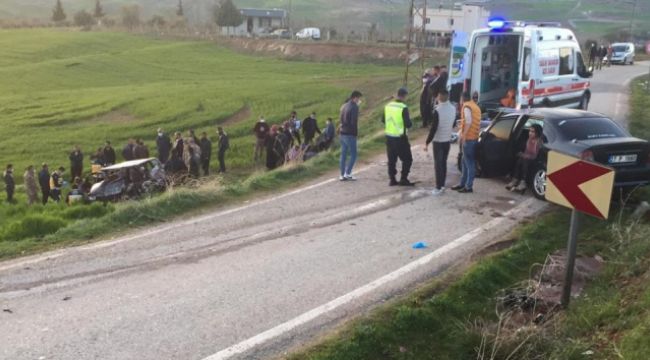 Feci kaza 3 çocuk 1 kadın geride kaldı