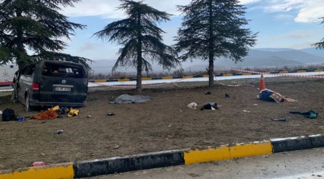 Isparta'da feci trafik kazası