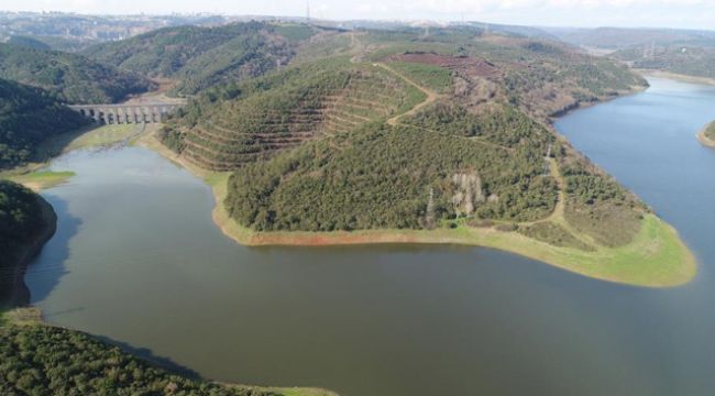 İstanbul'da barajların doluluk oranı yüzde 61'i geçti