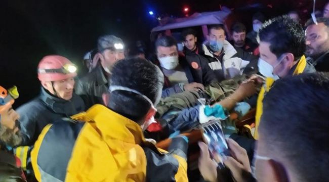 Kaza yaptığı yerde 38 saat sonra bulundu