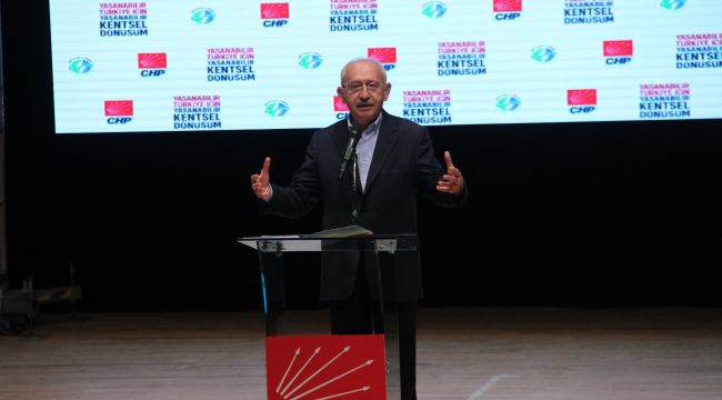KILIÇDAROĞLU, KENTSEL DÖNÜŞÜM ÇALIŞTAYI'NDA