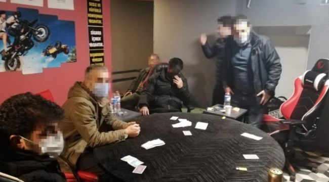 Kumar oynayanlara baskın