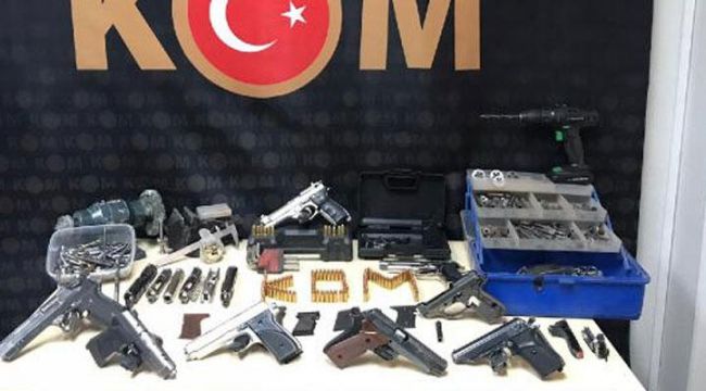 KURU SIKIDAN BOZMA TABANCALI ŞÜPHELİ YAKALANDI