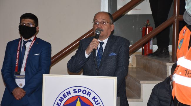 Menemenspor'da Kazım Hürol Taklak yeniden başkan seçildi