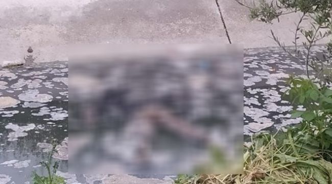 Mersin'de su kanalında erkek cesedi bulundu