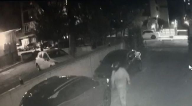 Motosikleti saniyeler içerisinde çalındı