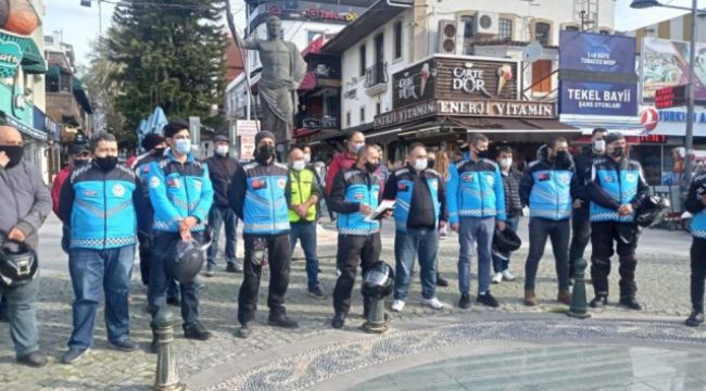 Motosikletli kuryeler isyan etti: 'Ya teslim edeceksin ya öleceksin'