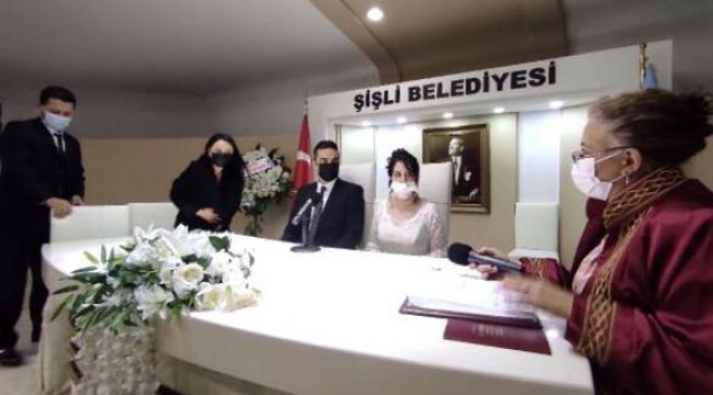 Normalleşme kapsamında nikahlar kıyılmaya başladı