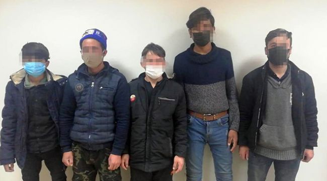Osmaniye'de Afgan uyruklu 5 göçmen yakalandı