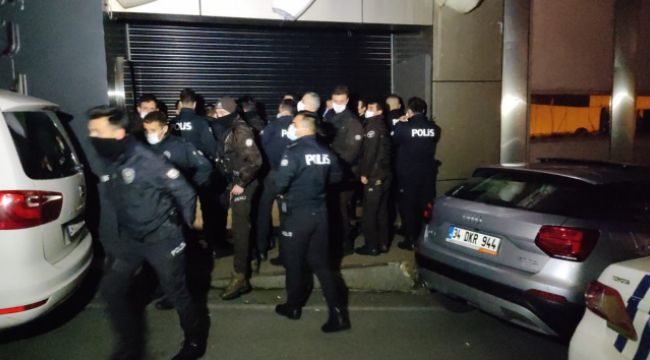 Şişli'de gece klübüne baskın