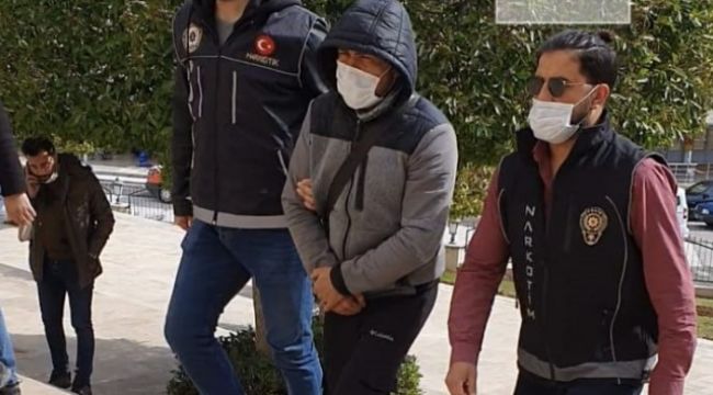 Tantunili uyuşturucu servisi şüphelisi tutuklandı