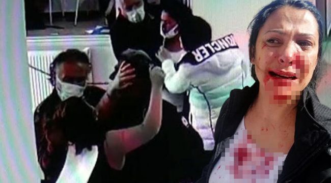 Tartıştığı komşusunun yüzüne kalem sapladı!