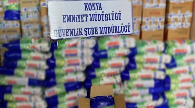 Tonlarca sahte deterjan ele geçirildi