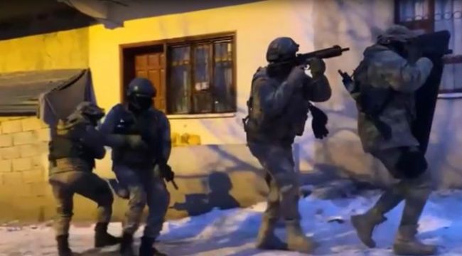 Van merkezli terör operasyonu