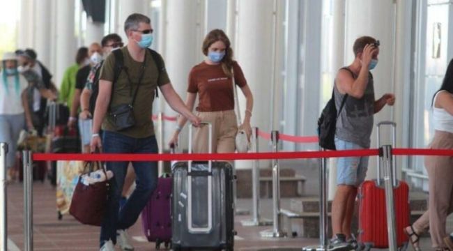 Yabancı ziyaretçi sayısında sert düşüş