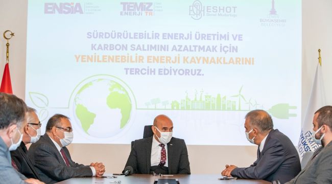 YENİLENEBİLİR ENERJİDE ESHOT-ENSİA İŞBİRLİĞİ