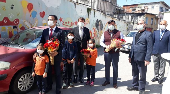 AK PARTİLİ BEKLE'DEN ANLAMLI ZİYARET