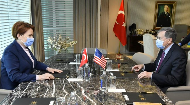 Akşener, ABD Büyükelçisi Satterfield ile görüştü
