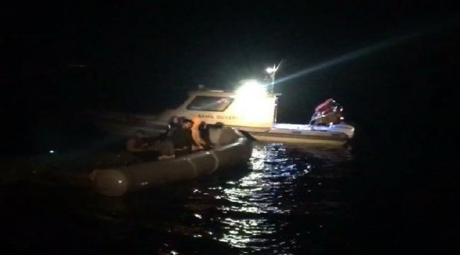 Ayvacık açıklarında 5 kaçak göçmen kurtarıldı