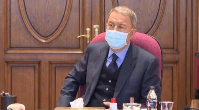 Bakan Akar'dan bildiri tepkisi