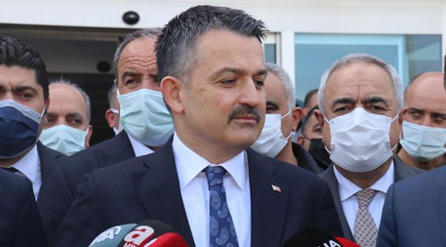 Bakan Pakdemirli'den ilk açıklama