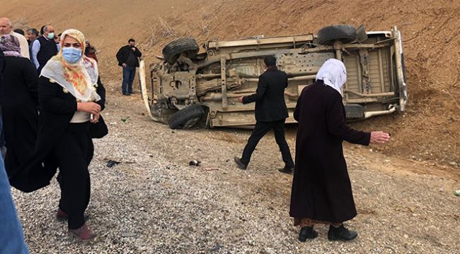 Başkale'de feci kaza